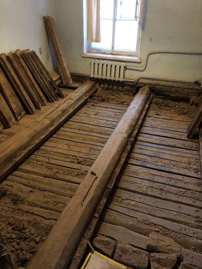 Пример заключения по обследованию деревянного перекрытия пола в жилом доме