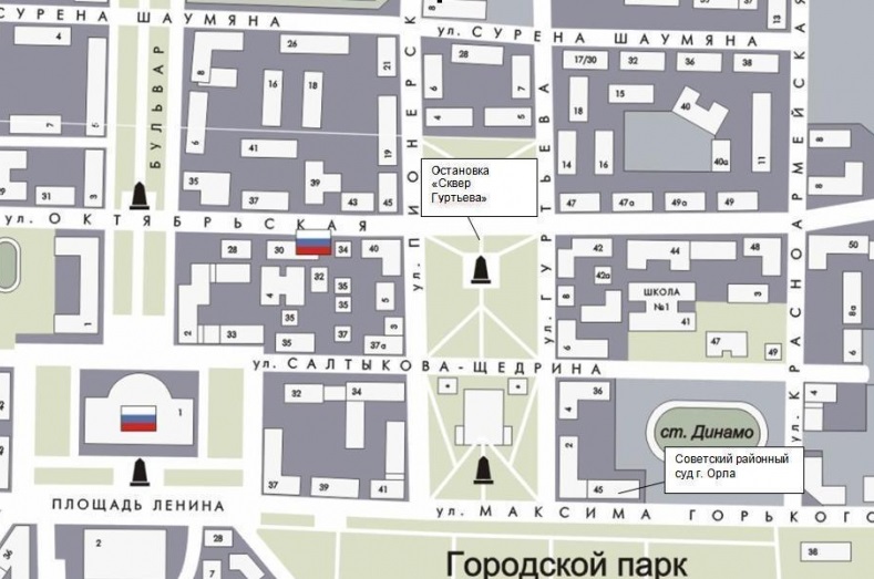 Микрон орел карта